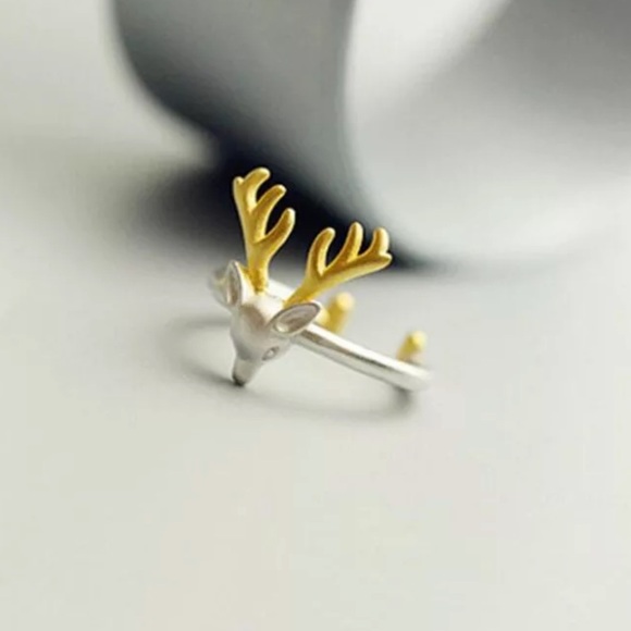 🦌 Minimalist Deer S925 Trendy Ring 🦌 - Picture 2 of 4
